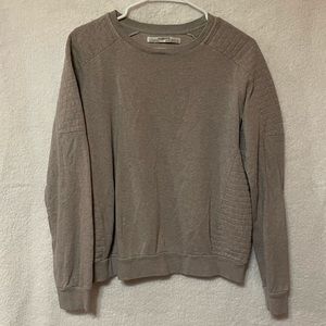 All Saints sweatshirt.